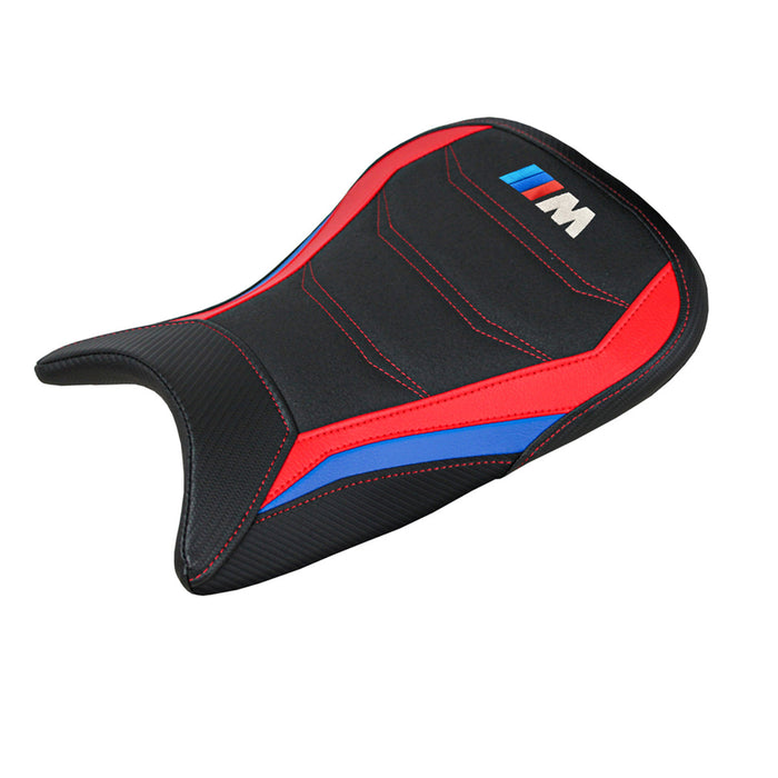BMW M1000RR 2022-2024 Seat Cover Tappezzeria Italia Ultragrip in Red, Blue and Black