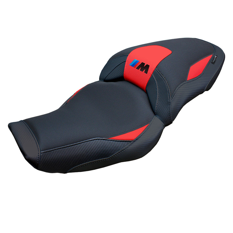 BMW M1000XR 2024 Seat Cover Tappezzeria Italia in Red and Black