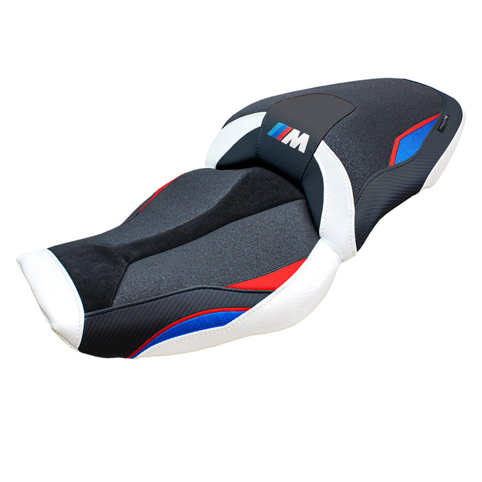 BMW M1000XR 2024 Seat Cover Tappezzeria Italia Ultragrip in Red Blue White and Black