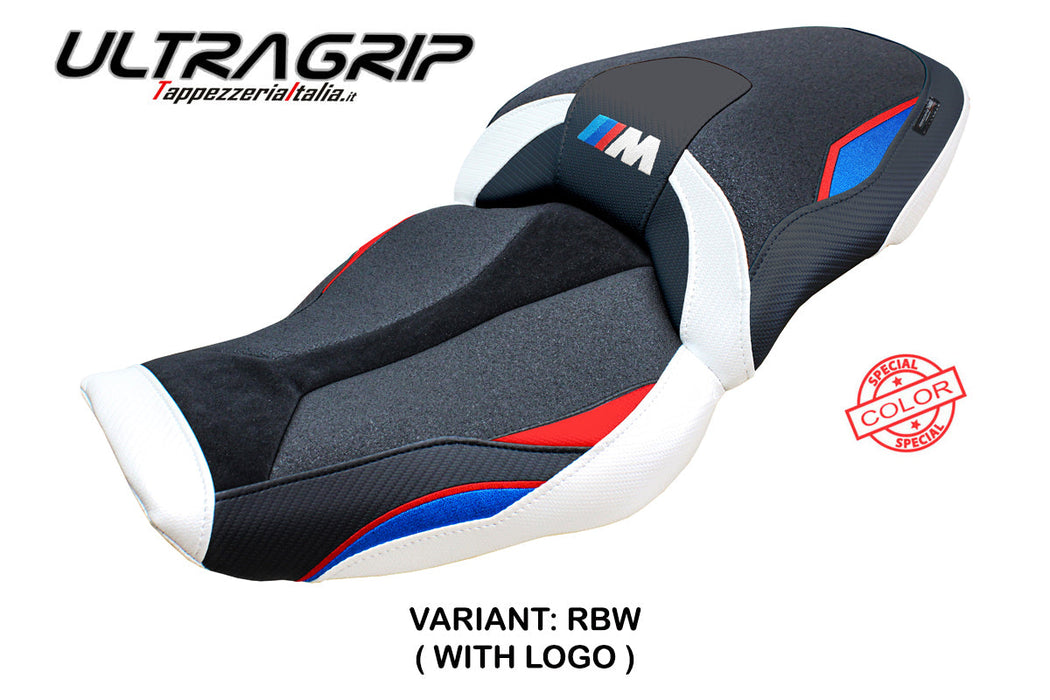 BMW M1000XR 2024 Seat Cover Tappezzeria Italia Ultragrip in Red Blue White and Black