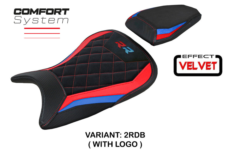 BMW S1000RR M Sport 2019-2024 Seat Cover Tappezzeria Italia Comfort in HP Diamond