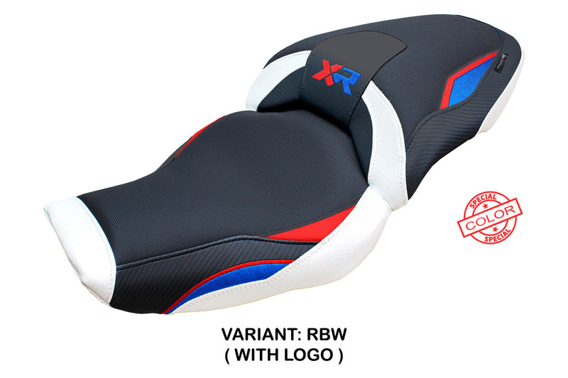BMW S1000XR 2024 Seat Cover Tappezzeria Italia in Red Blue White and Black