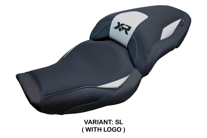 BMW S1000XR 2024 Seat Cover Tappezzeria Italia in Silver Black