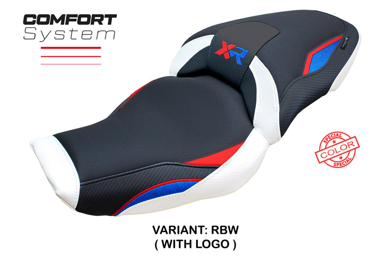 BMW S1000XR 2024 Seat Cover Tappezzeria Italia Comfort in Red Blue White and Black