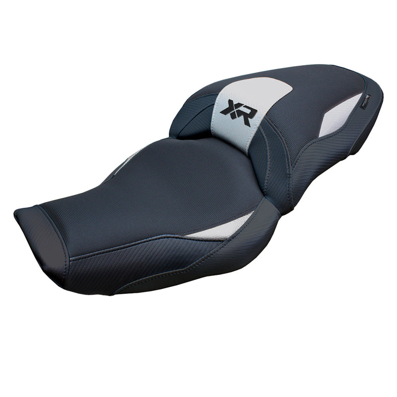 BMW S1000XR 2024 Seat Cover Tappezzeria Italia Comfort in Silver and Black