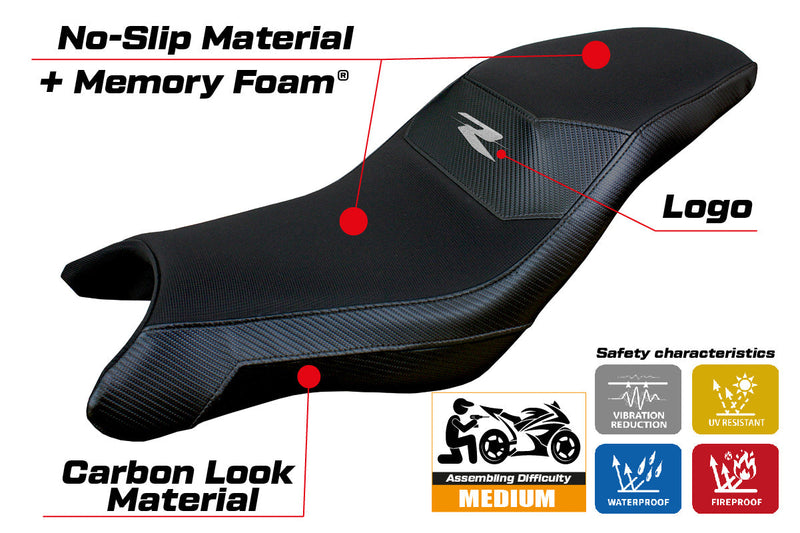 BMW G310R 2021-2024 Seat Cover Tappezzeria Italia Comfort in Black