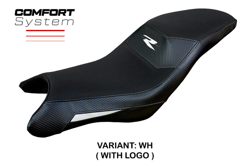 BMW G310R 2021-2024 Seat Cover Tappezzeria Italia Comfort in White and Black
