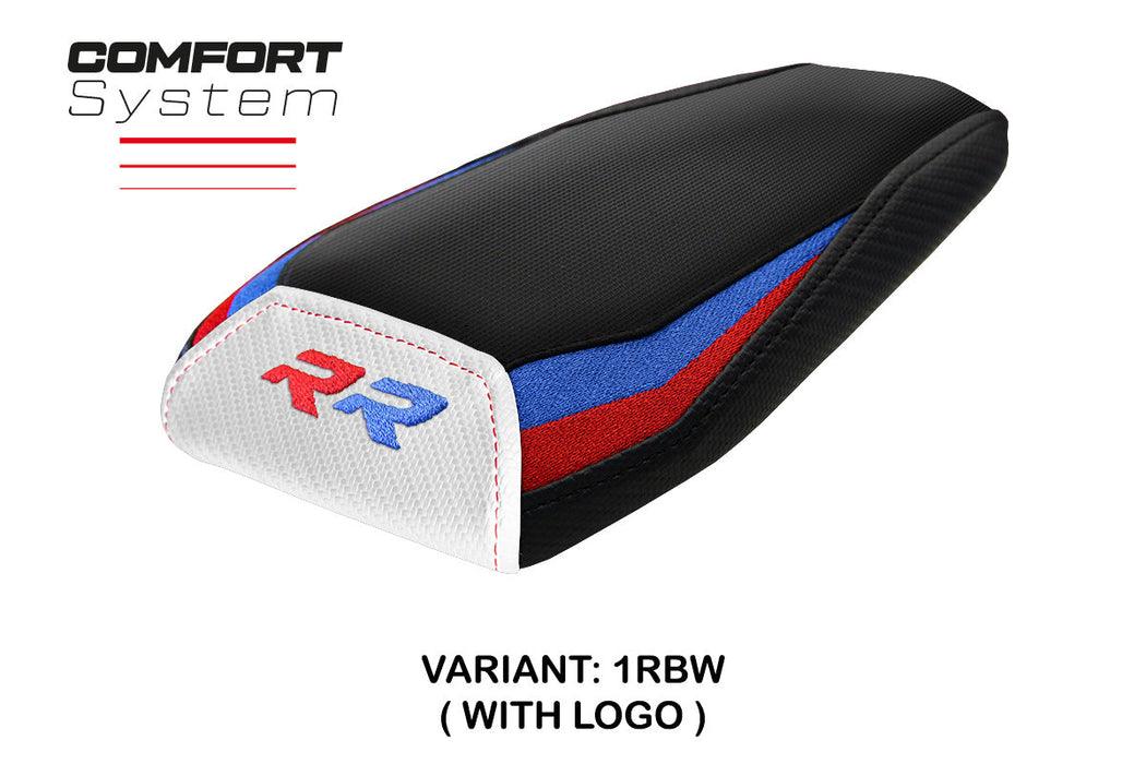 BMW M1000RR 2022-2024 Rear Seat Cover Tappezzeria Italia Comfort in Red, Blue, White and Black