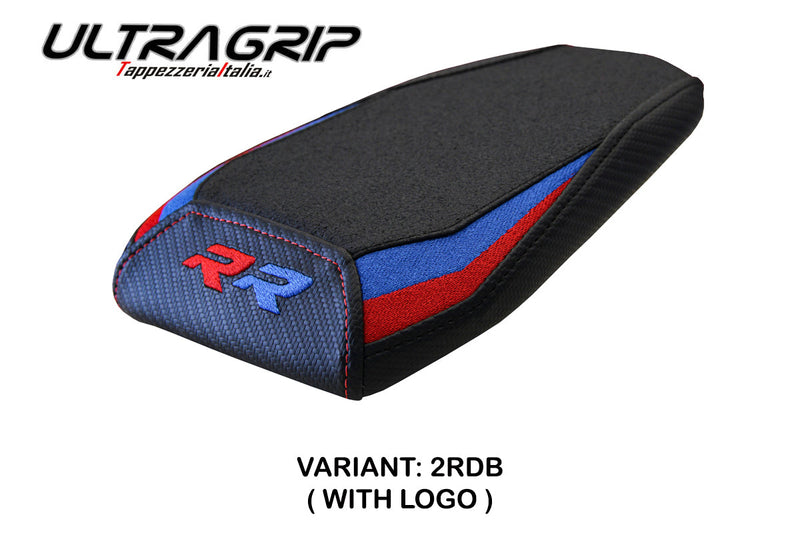 BMW M1000RR 2022-2024 Rear Seat Cover Tappezzeria Italia Ultragrip in Red, Blue and Black