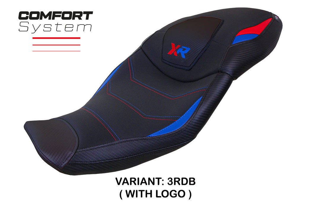 BMW S1000XR 2020-2023 Seat Cover Tappezzeria Italia Comfort in Red, Blue and Black