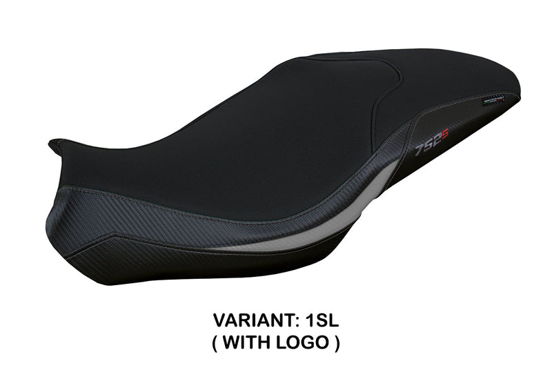 Benelli 752S 2019-2024 Seat Cover Tappezzeria Italia Silver Black