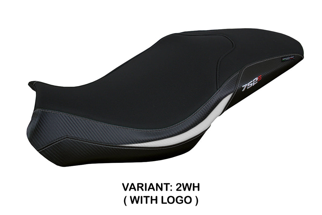 Benelli 752S 2019-2024 Seat Cover Tappezzeria Italia in White and Black