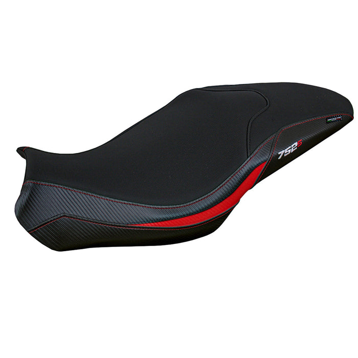 Benelli 752S 2019-2024 Seat Cover Tappezzeria Italia in Red and Black