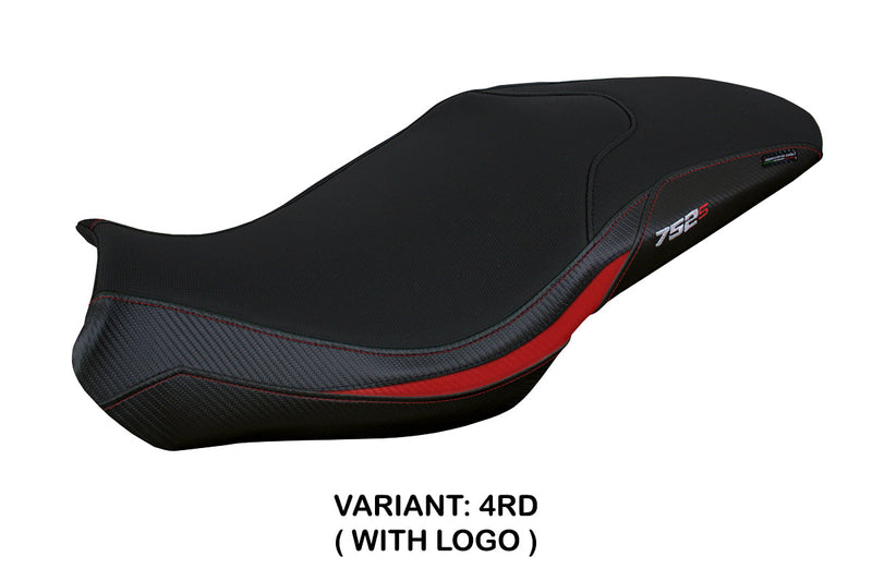 Benelli 752S 2019-2024 Seat Cover Tappezzeria Italia in Red and Black