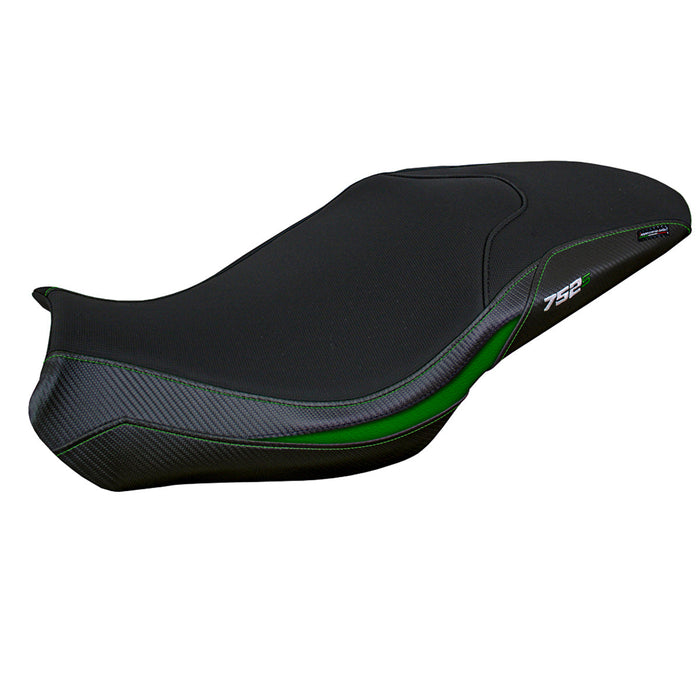 Benelli 752S 2019-2024 Seat Cover Tappezzeria Italia in Green and Black