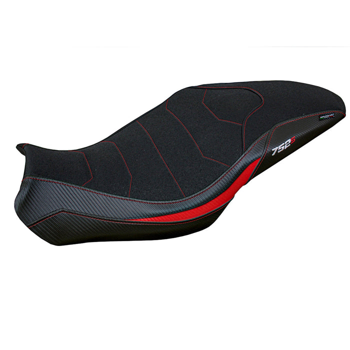 Benelli 752S 2019-2024 Seat Cover Tappezzeria Italia Ultragrip Red Black