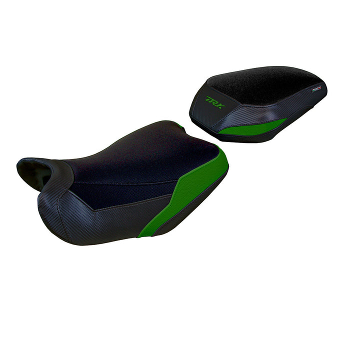 Benelli TRK 702 2023 2024 Seat Cover Tappezzeria Italia in Army Greenand Black