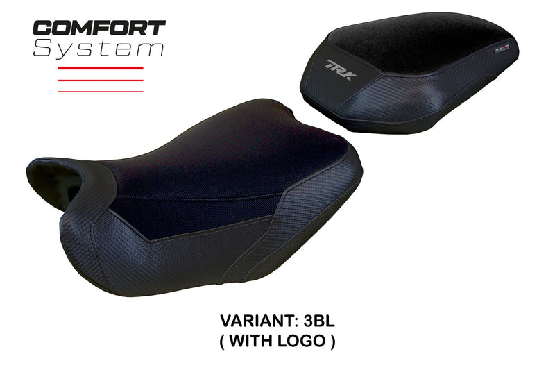 Benelli TRK 702 2023 2024 Seat Cover Tappezzeria Italia Comfort in Black