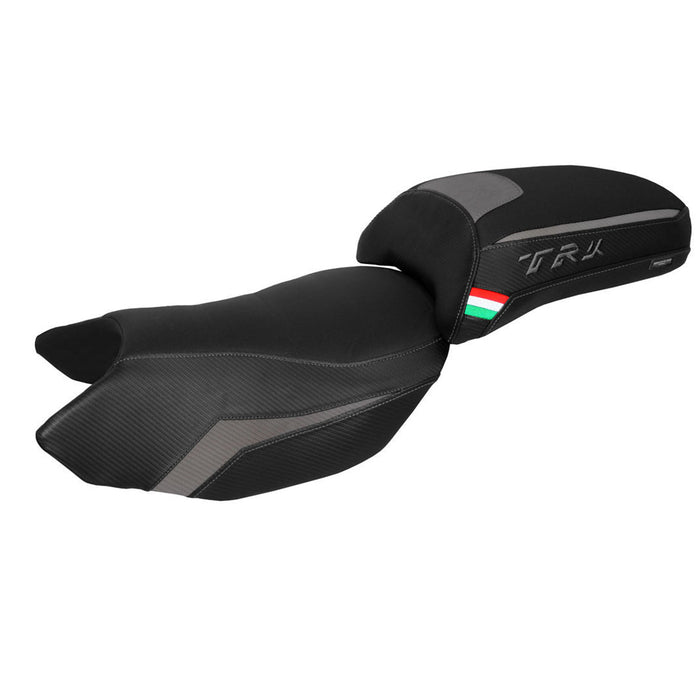 Benelli TRK 502 2017-2024 Seat Cover Tappezzeria Italia in Grey Black