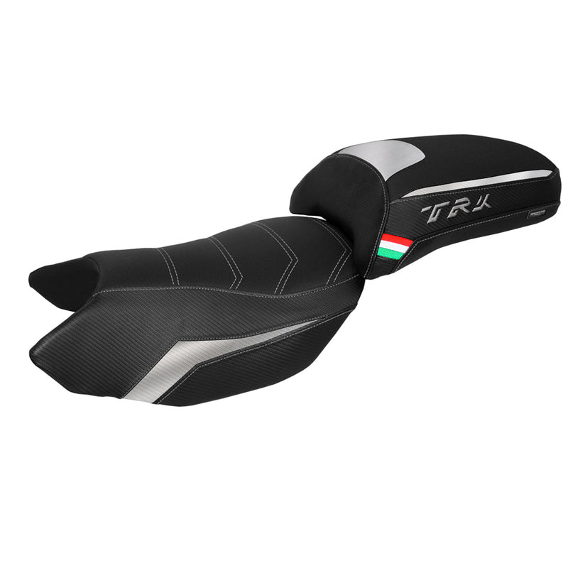 Benelli TRK 502 2017-2024 Seat Cover Tappezzeria Italia Comfort in Silver