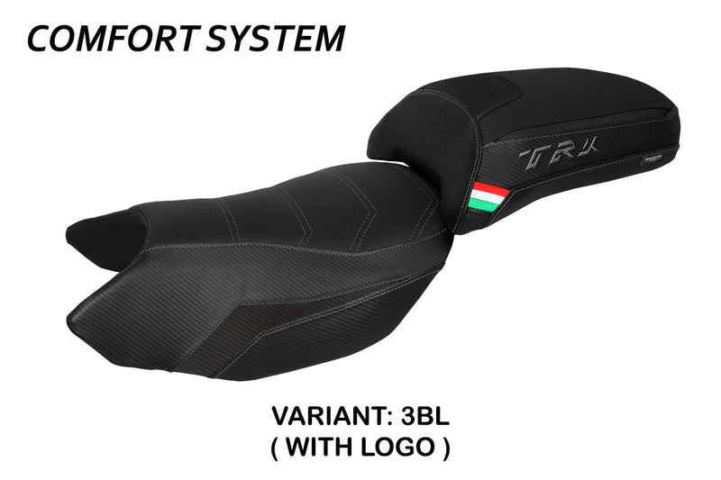 Benelli TRK 502 2017-2024 Seat Cover Tappezzeria Italia Comfort in Black