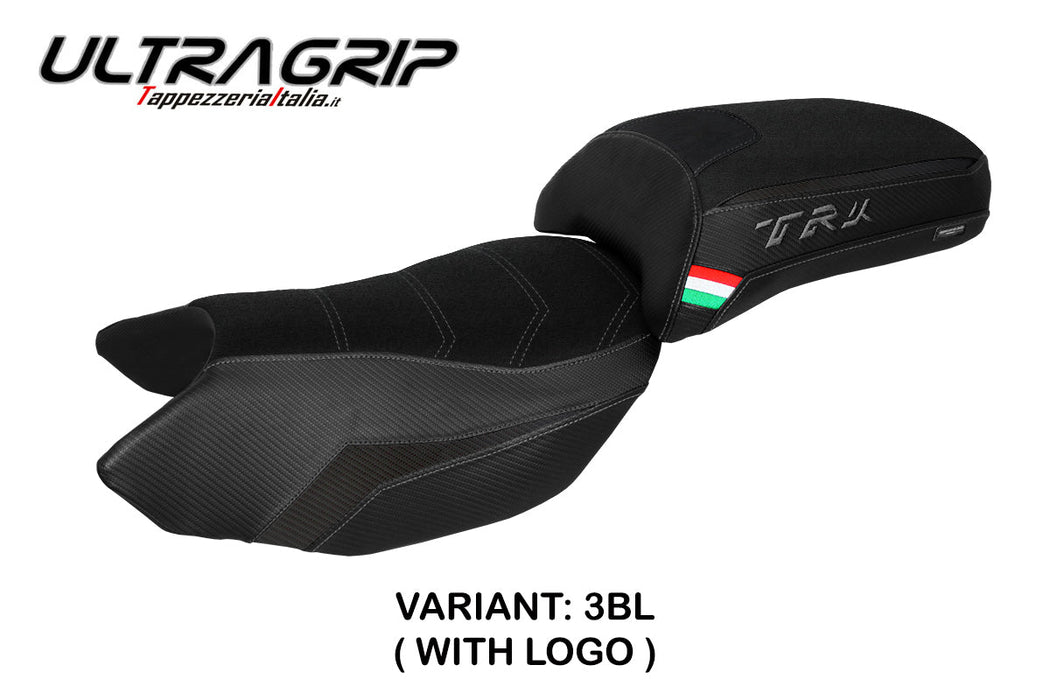 Benelli TRK 502 2017-2024 Seat Cover Tappezzeria Italia Ultragrip in Black