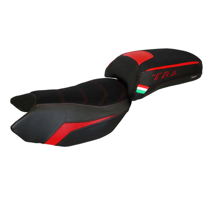 Benelli TRK 502 2017-2024 Seat Cover Tappezzeria Italia Ultragrip in Red