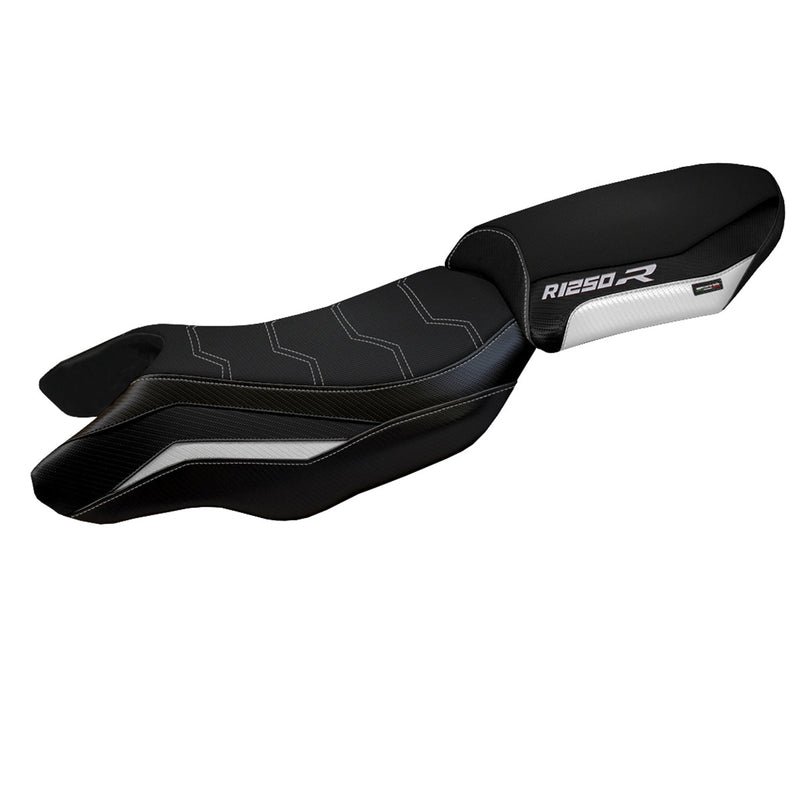 BMW R1250R 2019-2024 Seat Cover Tappezzeria Italia Comfort in White and Black