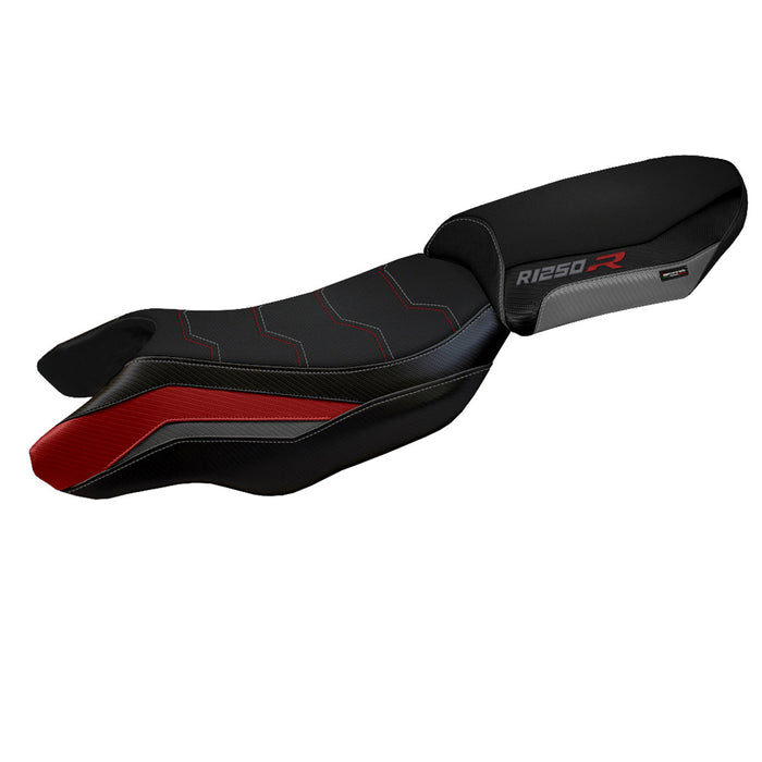 BMW R1250R 2019-2024 Seat Cover Tappezzeria Italia Comfort in Red, Grey and Black