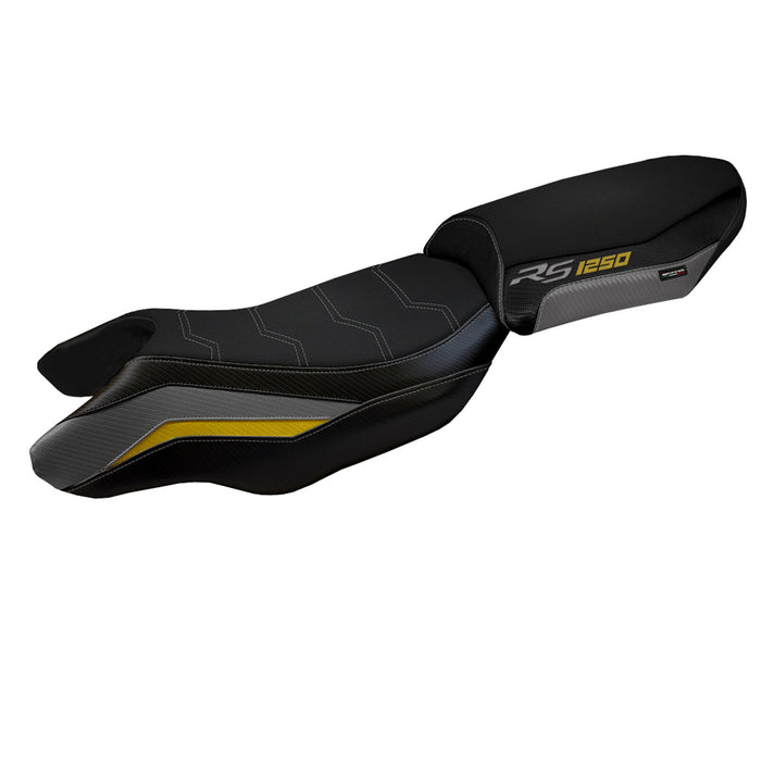 BMW R1250RS 2020-2024 Seat Cover Tappezzeria Italia Comfort in Grey, Yellow and Black