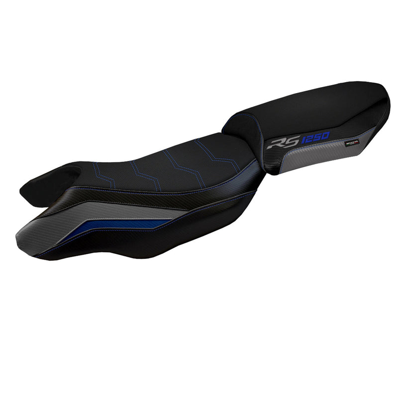 BMW R1250RS 2020-2024 Seat Cover Tappezzeria Italia Comfort in Blue, Grey and Black