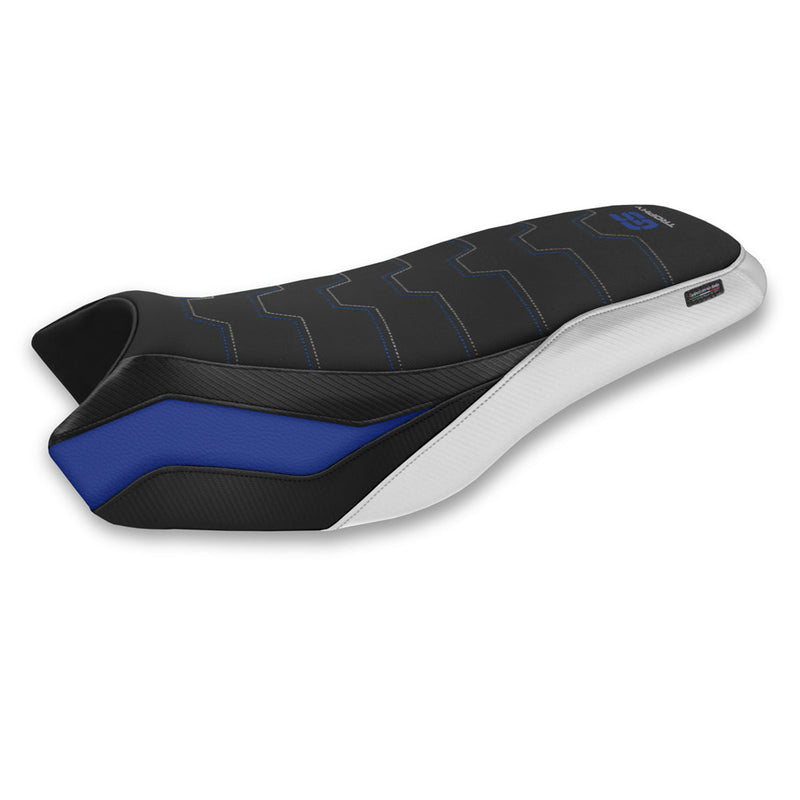 BMW R1200GS R1250GS Rallye 2017-2024 Seat Cover Tappezzeria Italia in Blue Trophy