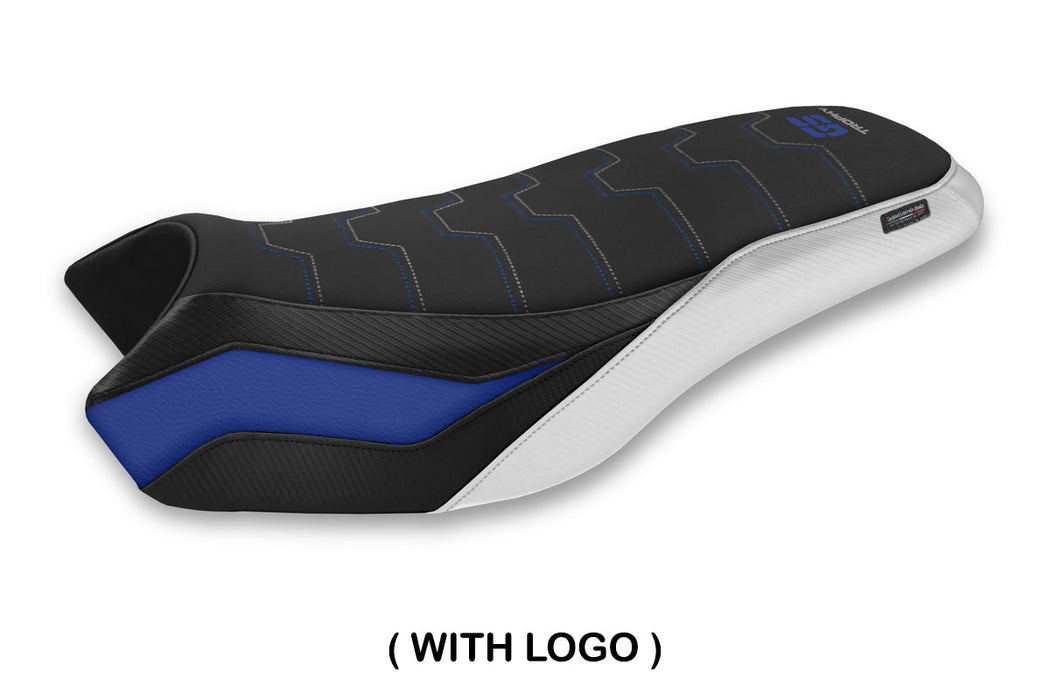 BMW R1200GS R1250GS Rallye 2017-2024 Seat Cover Tappezzeria Italia in Blue Trophy