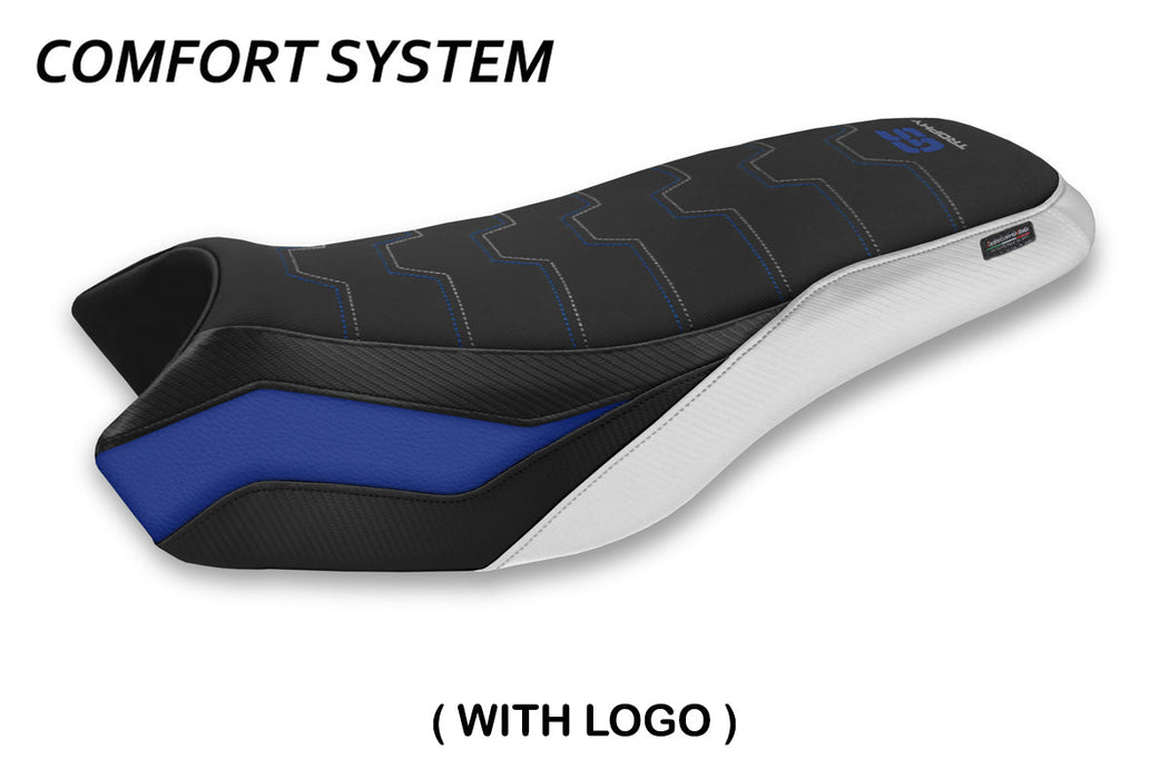 BMW R1200GS R1250GS Rallye 2017-2024 Seat Cover Tappezzeria Italia Comfort in Blue Trophy