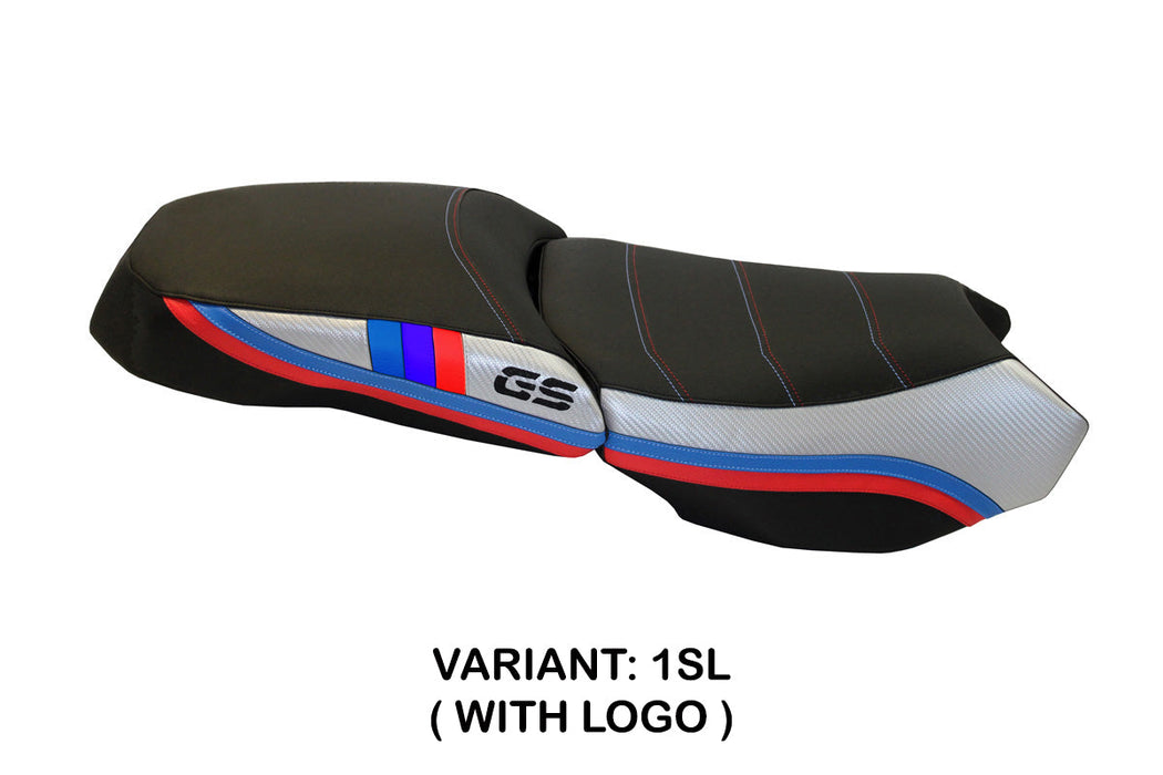 BMW R1200GS Adventure 2013-2018 Seat Cover Tappezzeria Italia in Silver