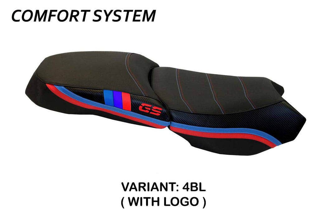 BMW R1200GS Adventure 2013-2018 Seat Cover Tappezzeria Italia Comfort in Black