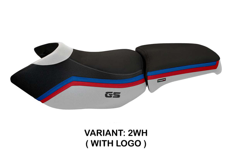BMW R1200GS Adventure 2006-2012 Seat Cover Tappezzeria Italia in White SE