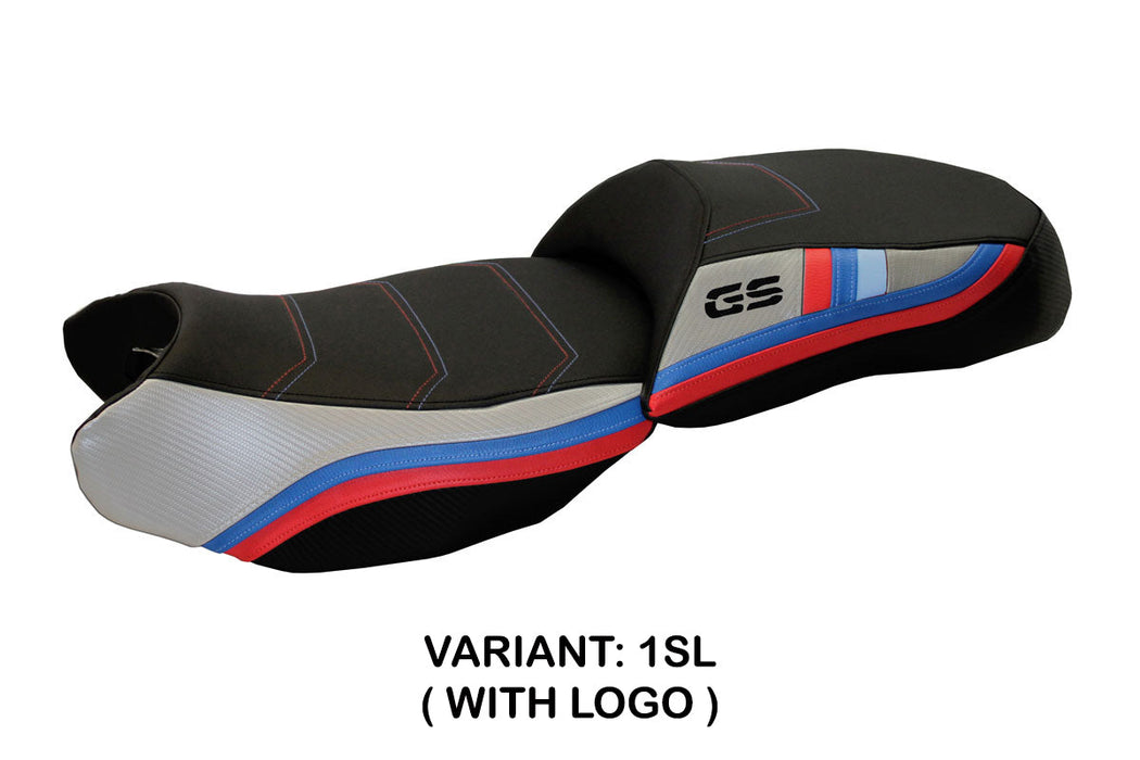 BMW R1200GS 2013-2018 Seat Cover Tappezzeria Italia in Silver and Black