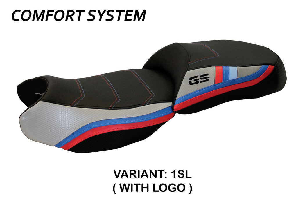 BMW R1200GS 2013-2018 Seat Cover Tappezzeria Italia Comfort in Silver