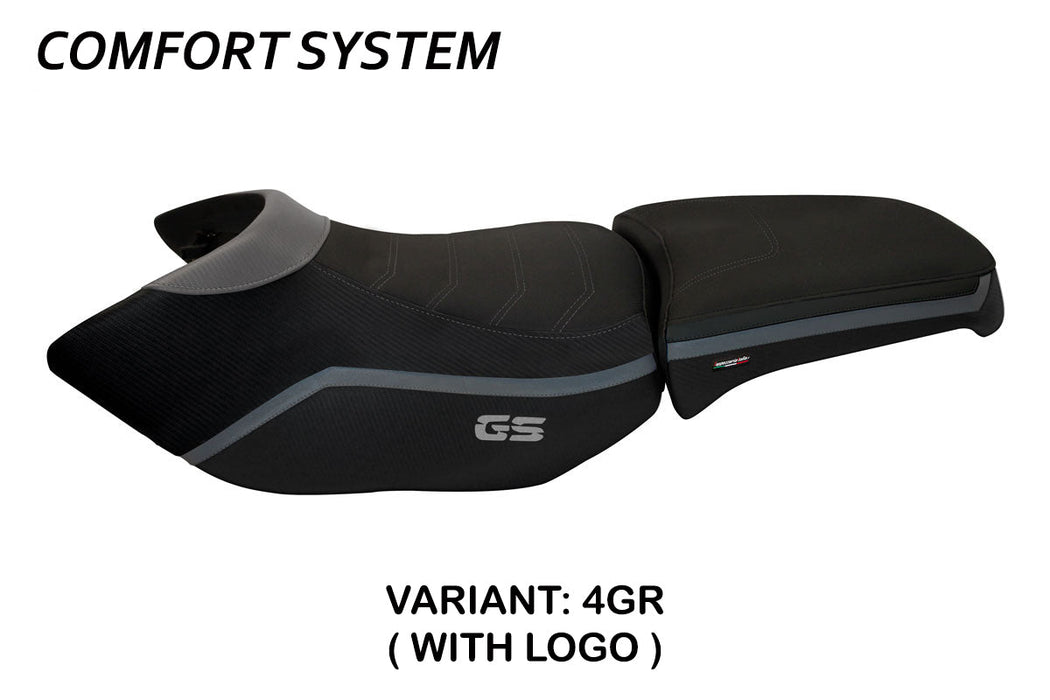 BMW R1200GS Adventure 2006-2012 Seat Cover Tappezzeria Italia Comfort in Grey