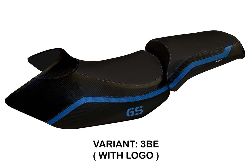 BMW R1200GS 2005-2012 Seat Cover Tappezzeria Italia in Blue and Black