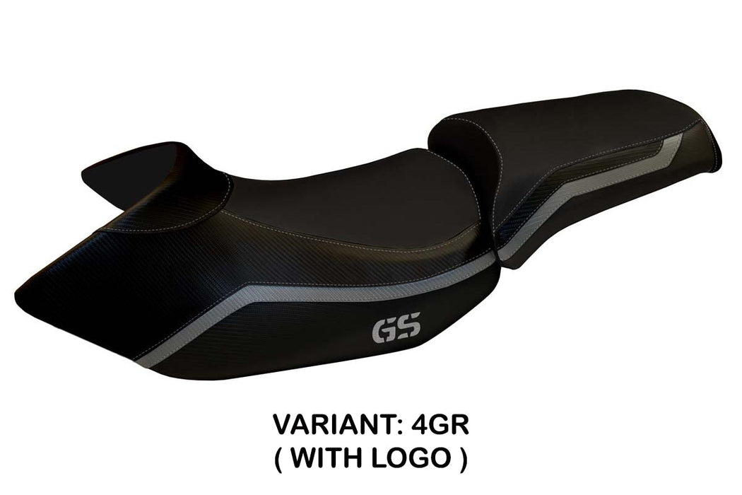 BMW R1200GS 2005-2012 Seat Cover Tappezzeria Italia in Grey and Black