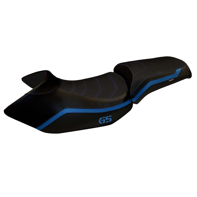 BMW R1200GS 2005-2012 Seat Cover Tappezzeria Italia Comfort in Blue and Black