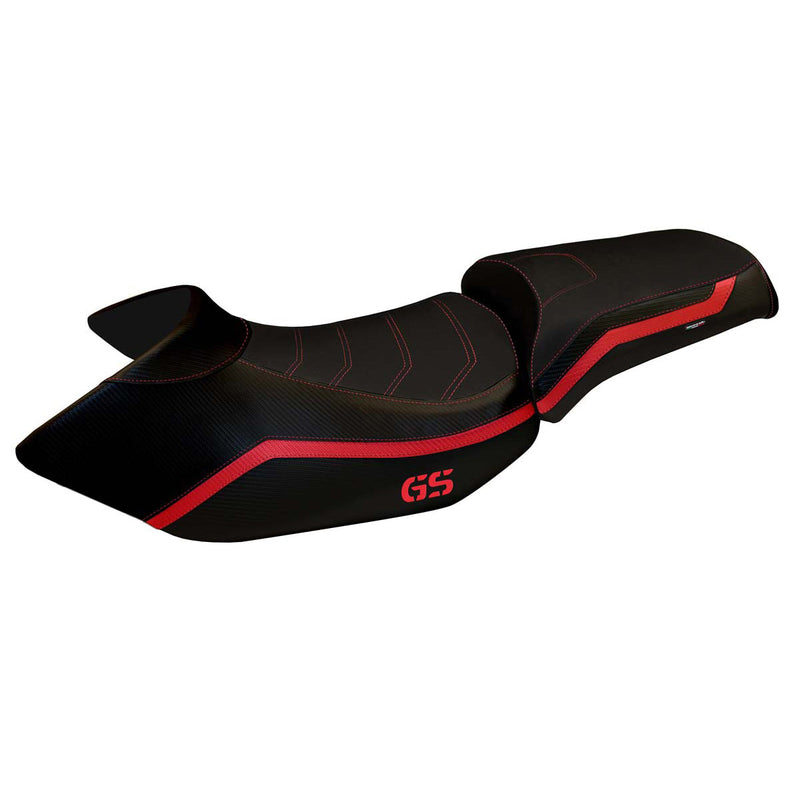 BMW R1200GS 2005-2012 Seat Cover Tappezzeria Italia Comfort in Red and Black