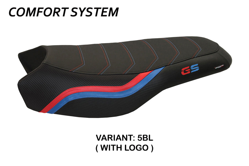 BMW R1200GS R1250GS Rallye 2017-2024 Seat Cover Tappezzeria Italia Comfort in Black