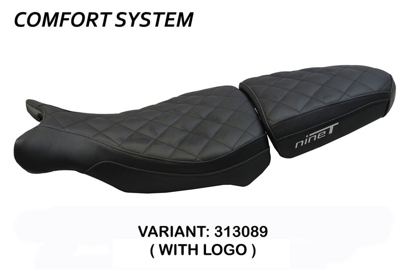 BMW R1200 Nine T 2014-2024 Seat Cover Tappezzeria Italia Comfort in Black FR