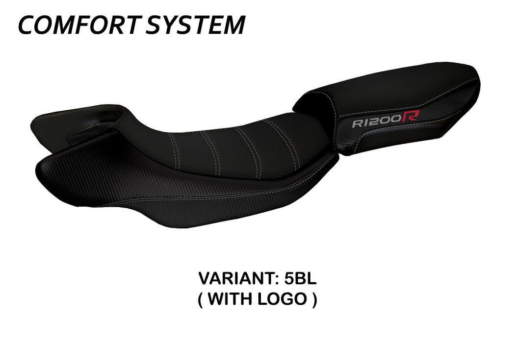 BMW R1200R 2015-2018 Seat Cover Tappezzeria Italia Comfort in Black