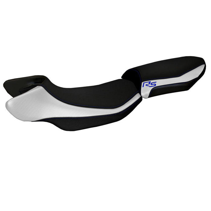 BMW R1200RS 2015-2019 Seat Cover Tappezzeria Italia in White Blue Black