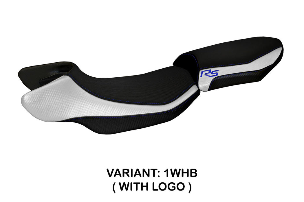 BMW R1200RS 2015-2019 Seat Cover Tappezzeria Italia in White Blue Black
