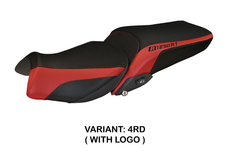 BMW R1250RT 2019-2024 Seat Cover Tappezzeria Italia in Red and Black